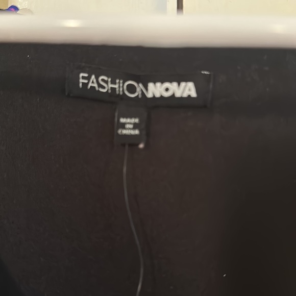 Fun long sleeve fashion nova puffed shoulder sequin mini dress - Picture 4 of 6